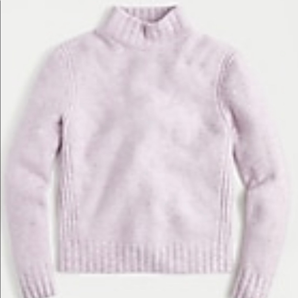 NWT J. Crew Mockneck Sweater Supersoft Yarn Small